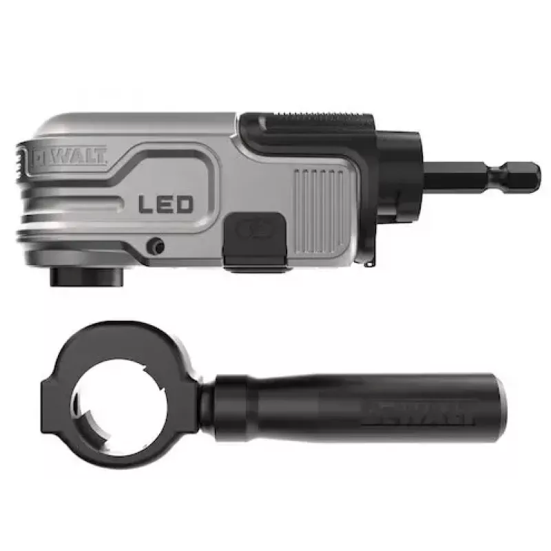DeWalt DTLRA-QZ adattatore angolare esagonale da 1/4" con LED