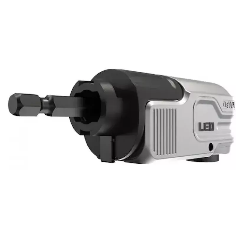 DeWalt DTLRA-QZ adattatore angolare esagonale da 1/4" con LED