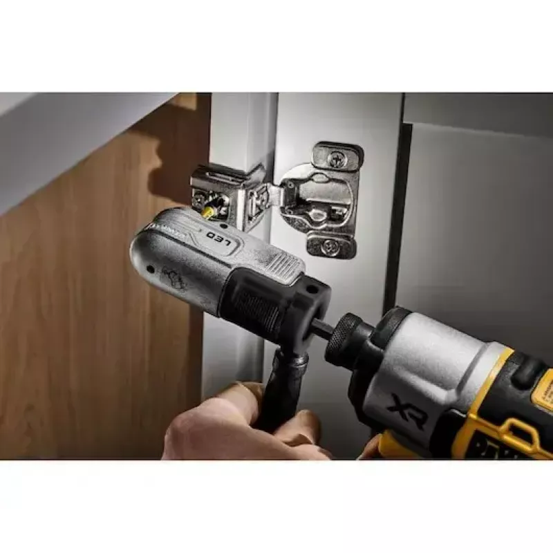 DeWalt DTLRA-QZ adattatore angolare esagonale da 1/4" con LED