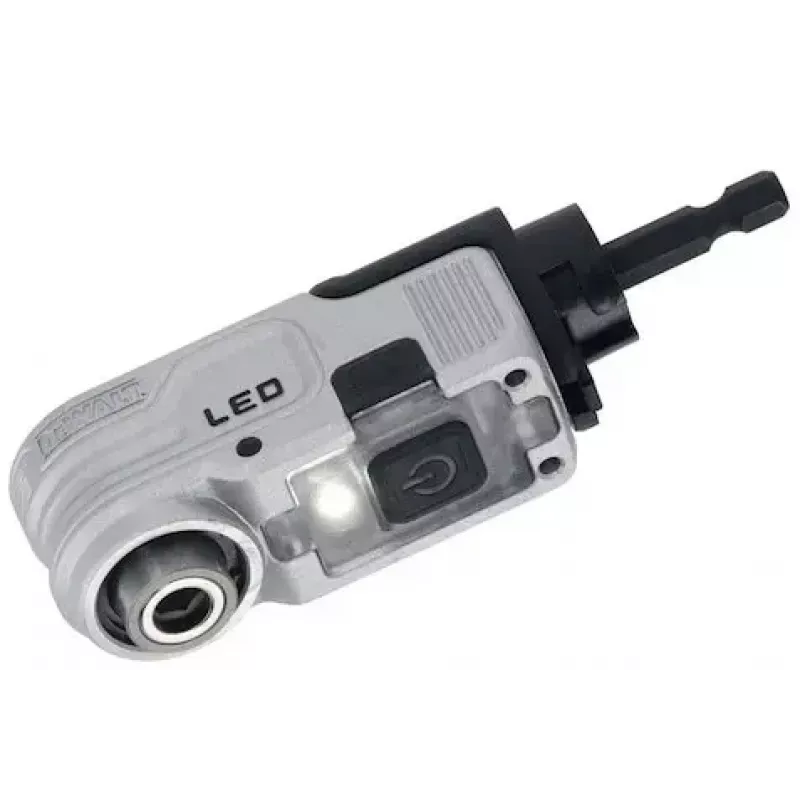 DeWalt DTLRA-QZ adattatore angolare esagonale da 1/4" con LED