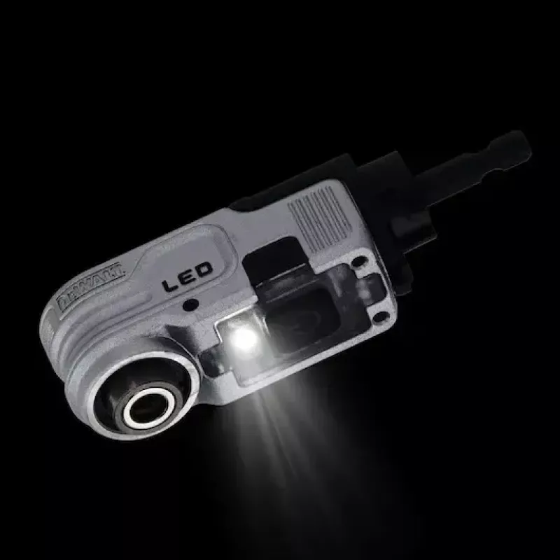 DeWalt DTLRA-QZ adattatore angolare esagonale da 1/4" con LED