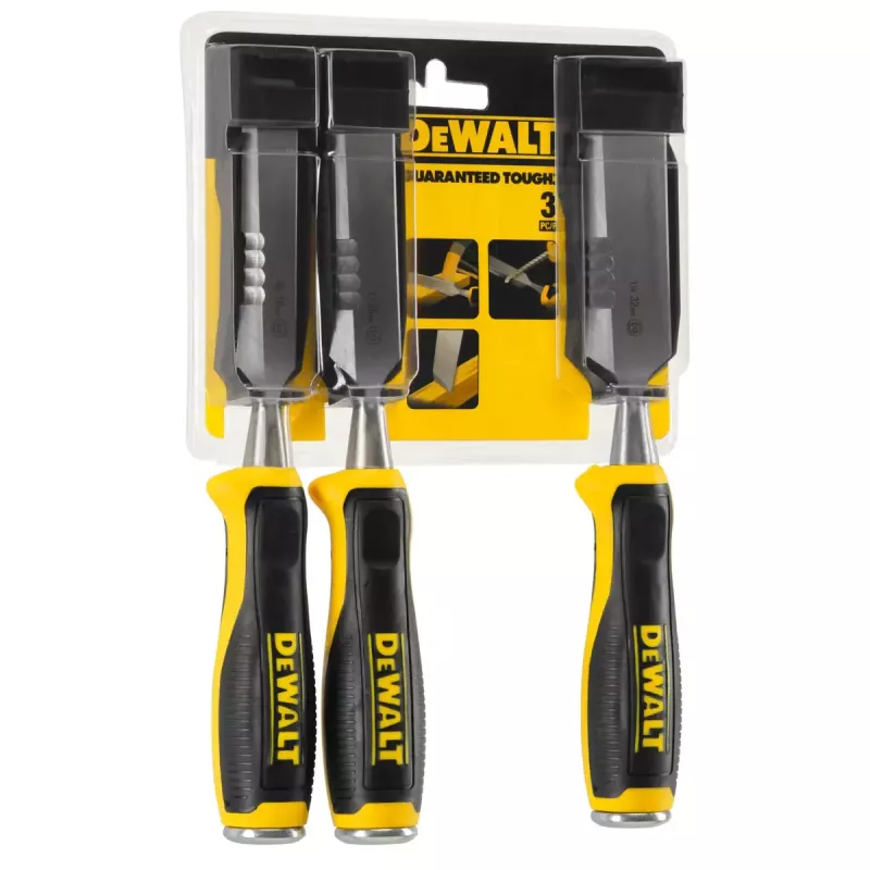 DeWalt DWHT0-16148 set di scalpelli, 3 pz., 18/25/32 mm