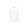 Custodia per tablet Samsung EF-BX710PWEGWW 27,9 cm (11 pollici) folio bianco