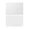 Custodia per tablet Samsung EF-BX910PWEGWW 37,1 cm (14,6 pollici) folio bianco