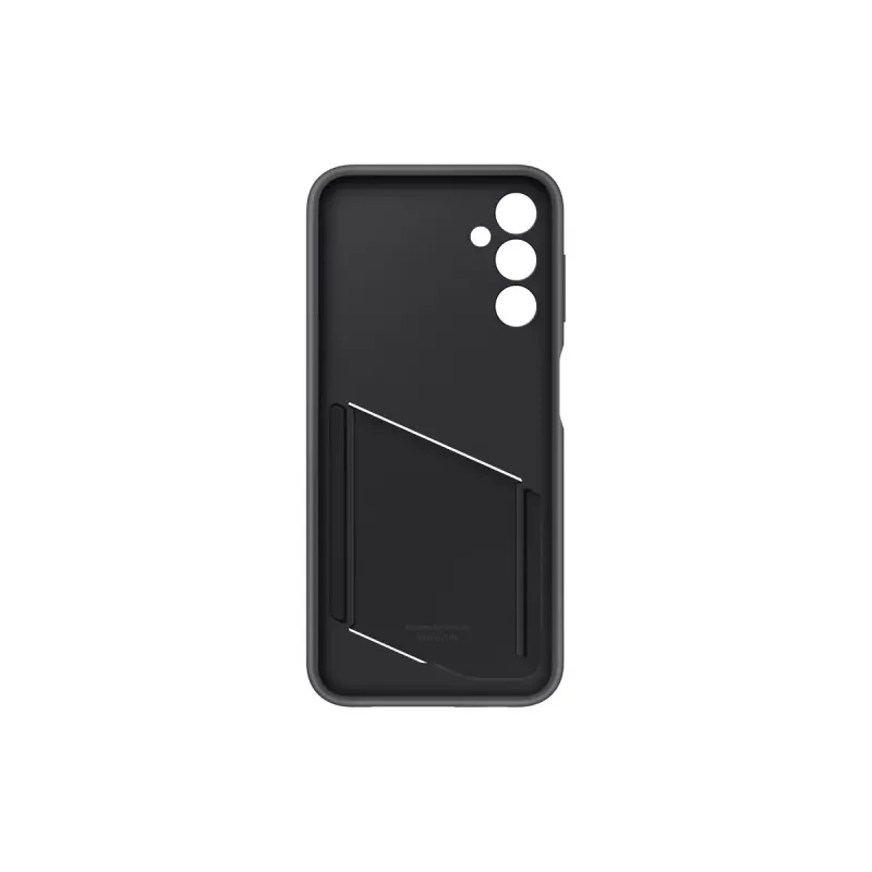 Samsung EF-OA146TBEGWW custodia Card Slot Case per Galaxy A14 / A14 5G, TPU, nera