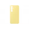 Cover Samsung Galaxy S24 FE Silicone Case giallo monocromatico