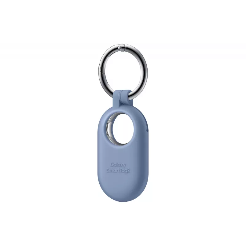 Samsung EF-PT560CLEGWW custodia in silicone con anello moschettone per Galaxy SmartTag2, blu