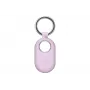 Samsung custodia in silicone con anello moschettone per Galaxy SmartTag2, lavanda, EF-PT560CVEGWW