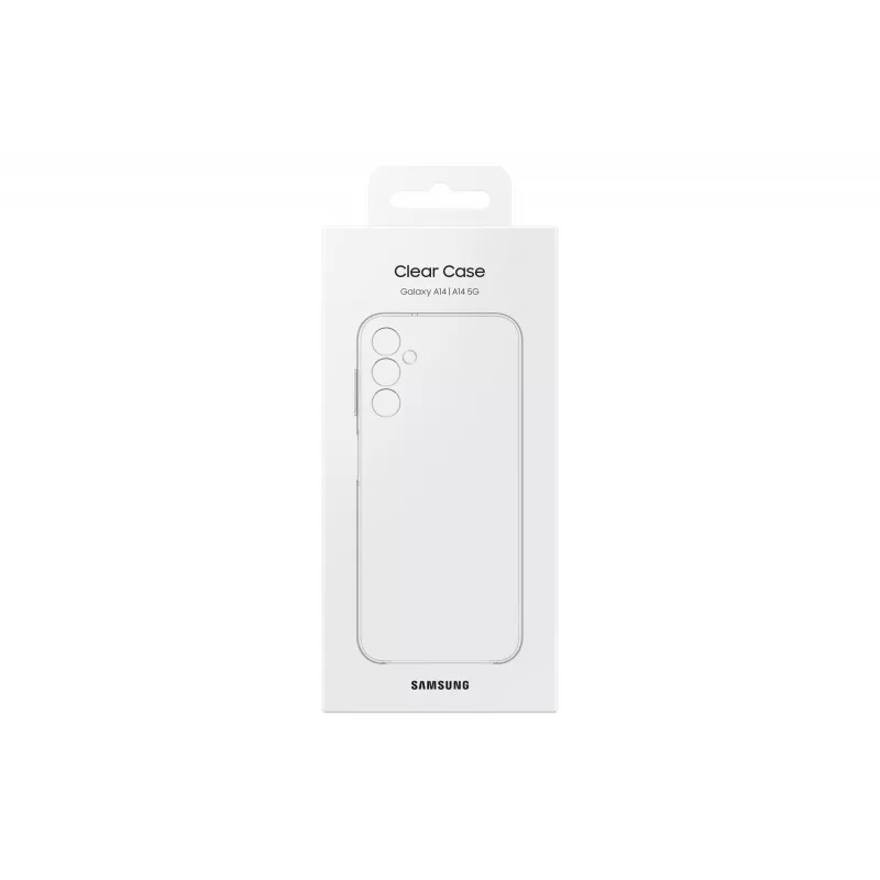 Samsung EF-QA146CTEGWW custodia Clear Cover per Galaxy A14 / A14 5G, trasparente