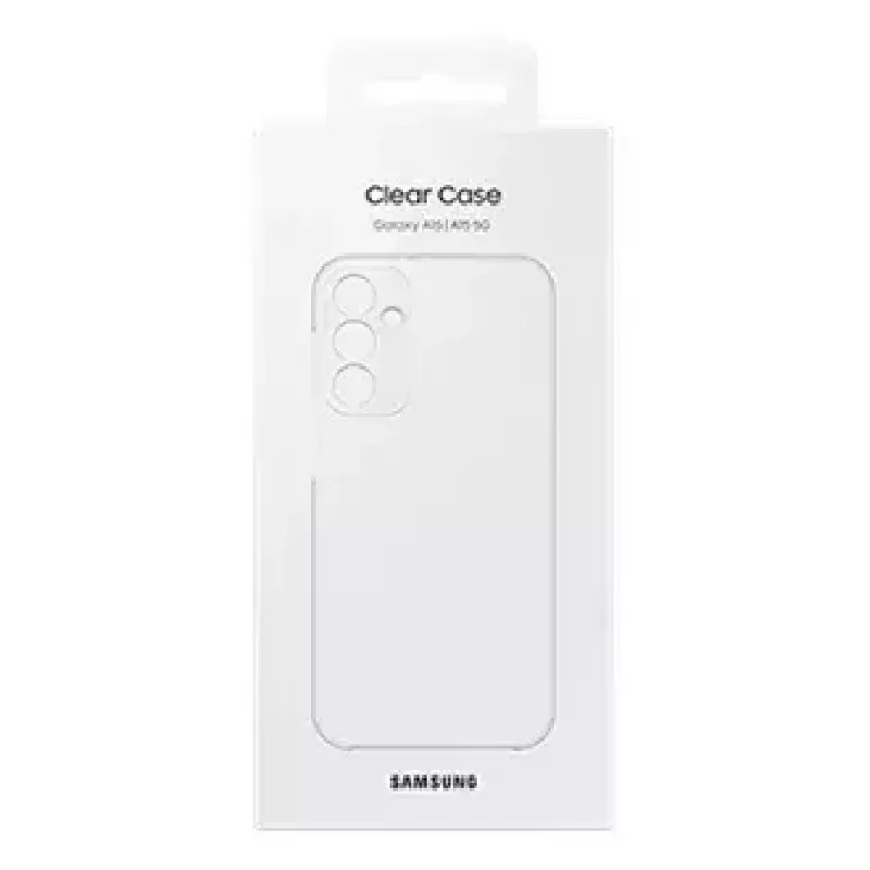 Custodia per cellulare Samsung EF-QA156CTEGWW 16,5 cm (6,5 pollici) cover trasparente