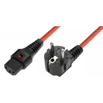 Cavo di alimentazione Microconnect EL248S arancione 3 m connettore femmina C13