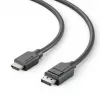Cavo DisplayPort-HDMI ALOGIC EL2DPHD-02 2m trasmissione video-audio di alta qualità