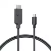 Cavo ALOGIC Elements Series USB-C a HDMI 4K connettore maschio a connettore maschio 1 m