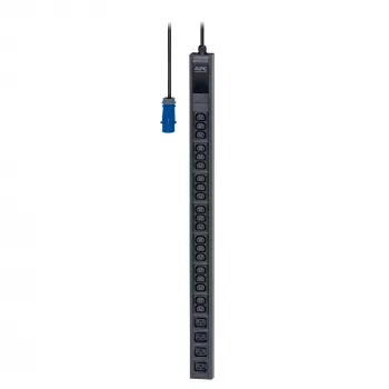 APC EPDU1116B Easy Basic PDU per rack, 0U, 16A, 230V, 20 x C13 e 4 x C19, ingresso IEC 309 2P+E, cavo da 3 m, nero