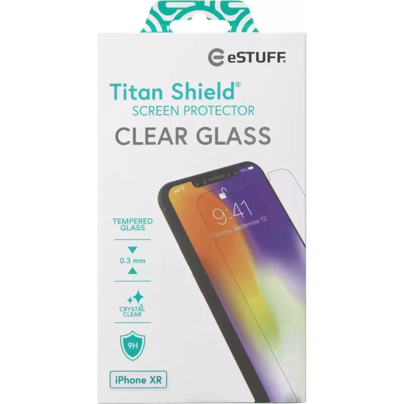 eSTUFF protezione display trasparente per Apple iPhone XR
