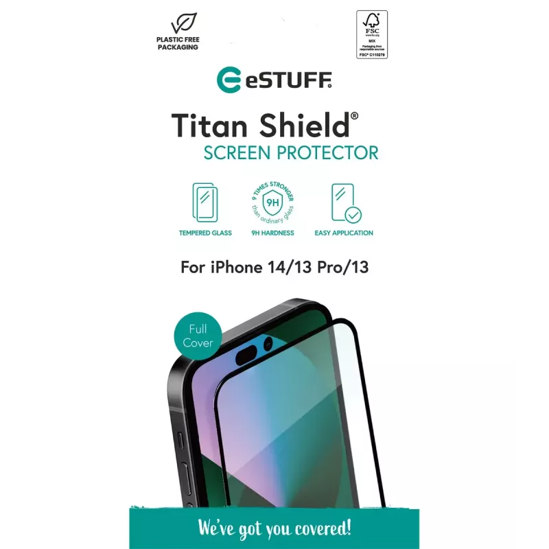 eSTUFF ES501351 pellicola protettiva display per cellulari protezione display trasparente Apple 1 pz.