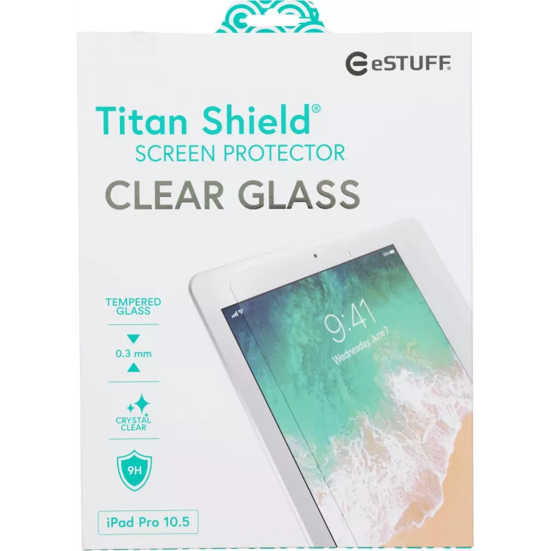 eSTUFF pellicola protettiva display iPad Air 10.5 2019/Pro 10.5 - trasparente