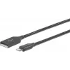 eSTUFF ES601165 cavo Lightning 1,5 m grigio