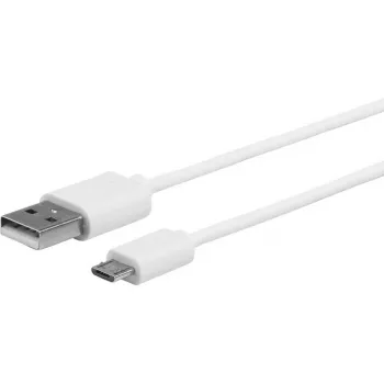 Cavo USB eSTUFF ES603007 USB 2.0 1 m USB-A a Micro-USB-B bianco