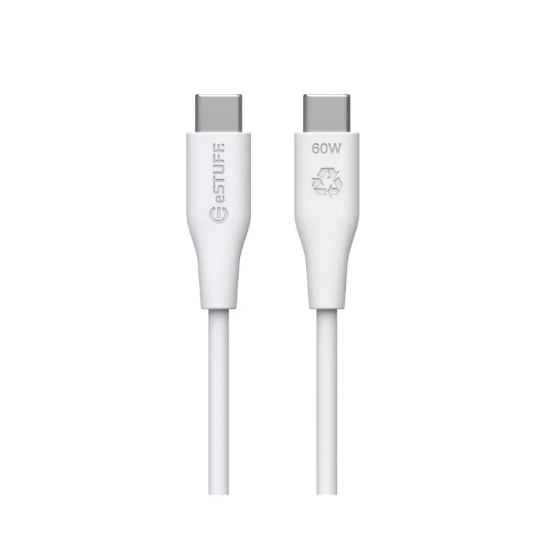 Cavo USB eSTUFF ES604170 USB 2.0 1 m USB-C bianco
