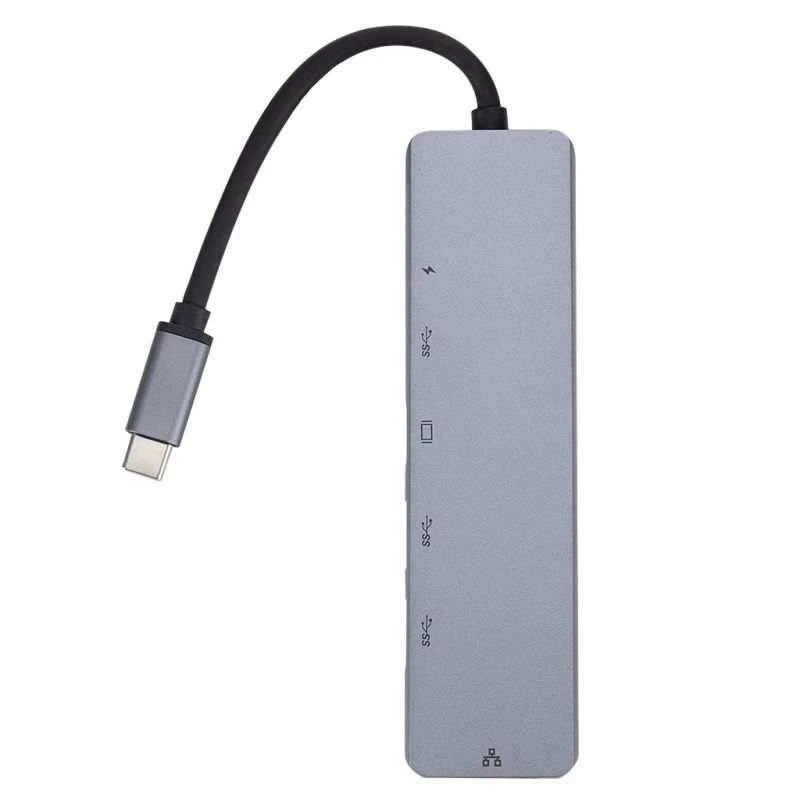 Docking station/replicatore porte per laptop eSTUFF ES623012 USB 3.2 Gen 1 (3.1 Gen 1) Type-C grigio