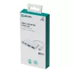 Hub USB eSTUFF USB-C a 2 x USB 3.0 e 2 x USB-C 3.1 10000 Mbit/s bianco