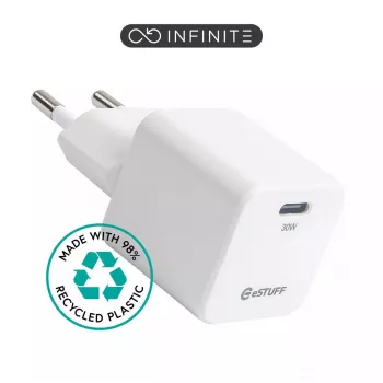 Caricabatterie mobile eSTUFF ES637027 smartphone bianco AC ricarica rapida interno