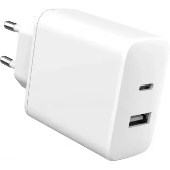 Caricabatterie per dispositivi mobili eSTUFF ES637031 smartphone bianco AC ricarica rapida interno