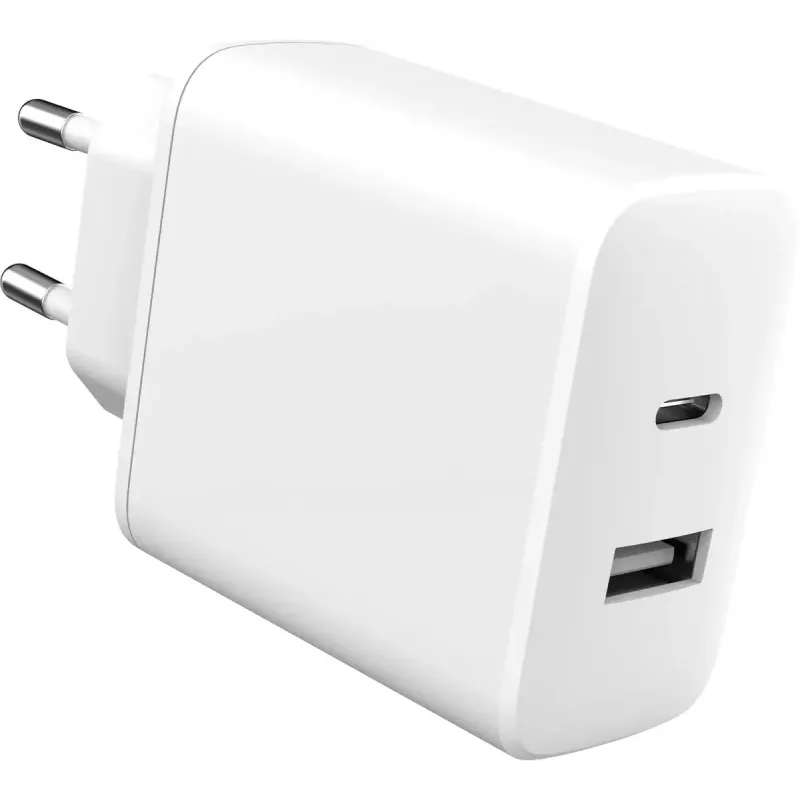Caricabatterie per dispositivi mobili eSTUFF ES637031 smartphone bianco AC ricarica rapida interno