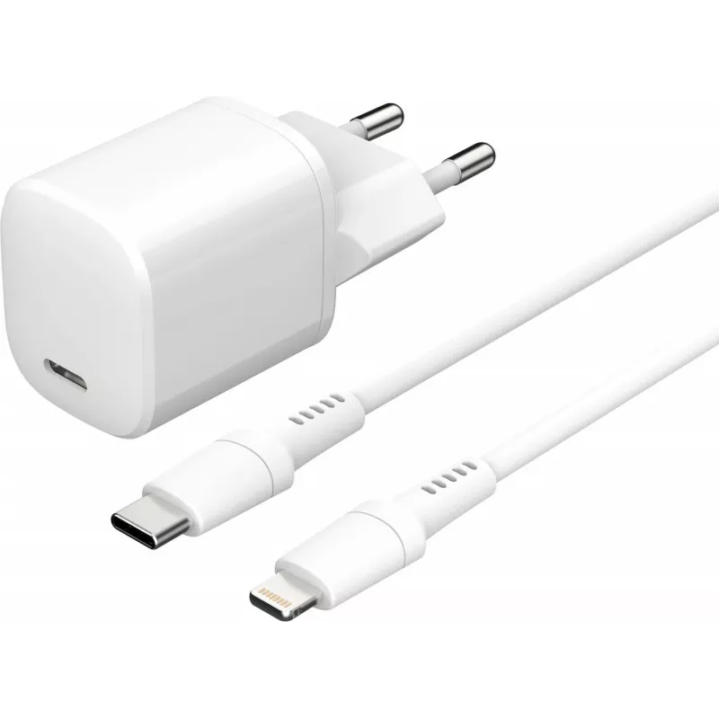 Caricabatterie per dispositivi mobili eSTUFF ES637500 12V USB Type-C 1,5 m bianco