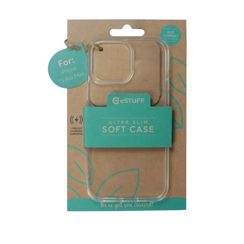 Custodia per cellulare eSTUFF ES67100004 17 cm (6,7 inch) cover trasparente