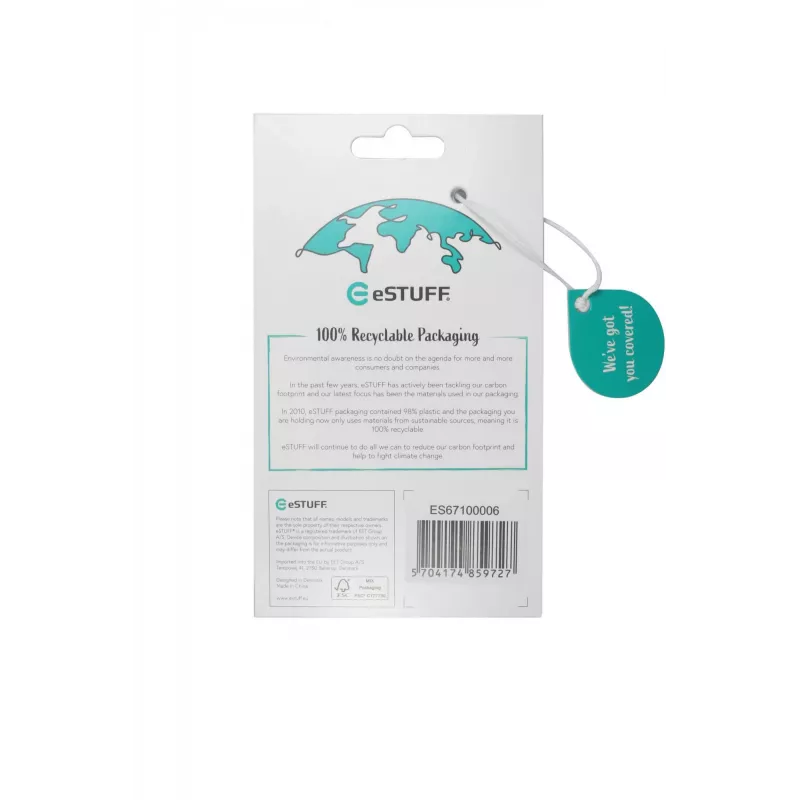 Custodia per cellulare eSTUFF ES67100006 15,5 cm (6,1