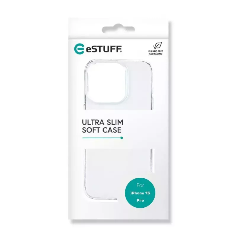 Custodia per cellulare eSTUFF ES67100027 15,5 cm (6,1 inch) cover trasparente