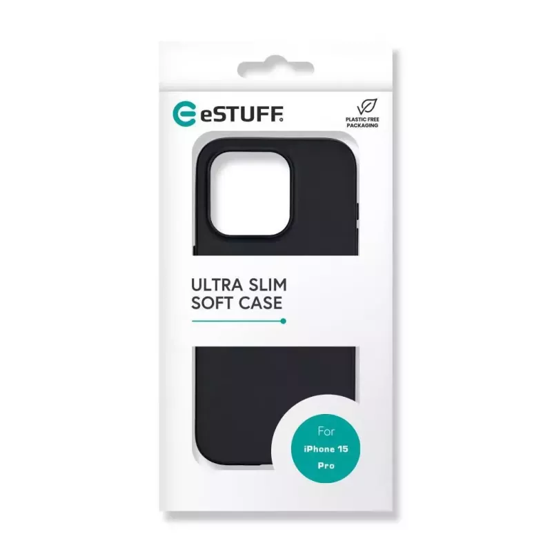 Custodia per cellulare eSTUFF ES67101027 15,5 cm (6,1 inch) cover nero