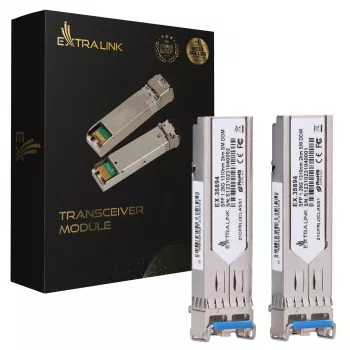 Modulo SFP Extralink EX.35894 1,25 Gbit/s LC/UPC 1310 nm 2 km monomodale DOM confezione da 2