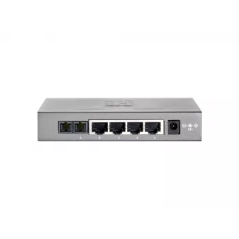 Switch Fast Ethernet LevelOne a 5 porte, 1 x SC fibra multimodale