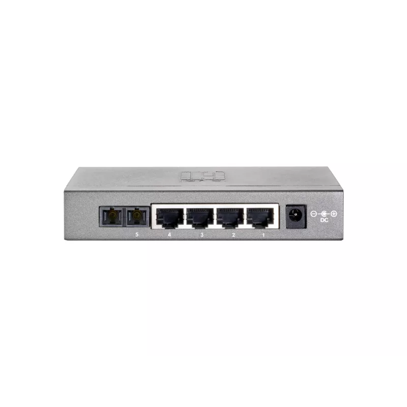Switch Fast Ethernet LevelOne a 5 porte, 1 x SC fibra multimodale