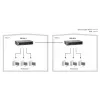 Switch Fast Ethernet LevelOne a 5 porte, 1 x SC fibra multimodale