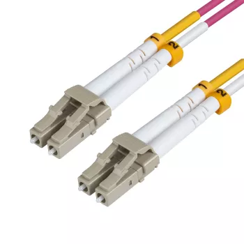Microconnect FIB440401.5P cavo InfiniBand/fibra ottica 1,5 m LC viola