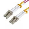 Microconnect FIB440420P cavo InfiniBand/fibra ottica 20 m LC viola