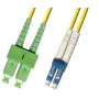 Microconnect FIB841005 cavo InfiniBand/fibra ottica 5 m SC LC giallo