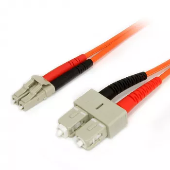 StarTech.com cavo fibra ottica 2 m – multimodale duplex 62.5/125 patch cord fibra ottica LSZH – LC/SC
