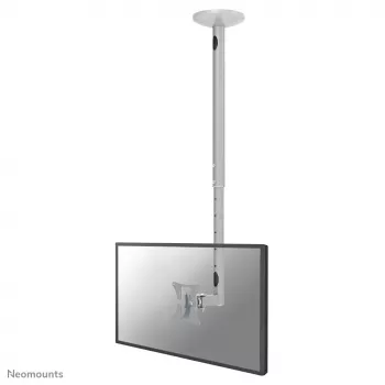 Neomounts FPMA-C050SILVER supporto da soffitto per monitor/TV 10-30 pollici - H 60-85 cm