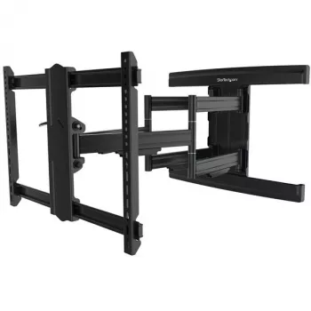 StarTech.com supporto da parete per TV supporta display VESA fino a 100 pollici - supporto da parete per TV piatto e completamente orientabile per display di grandi dimensioni - supporto a braccio articolato regolabile in inclinazione/rotazione heavy duty