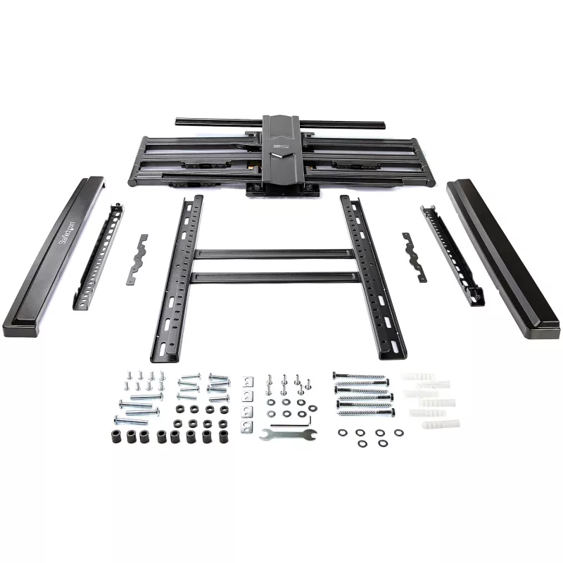 StarTech.com supporto da parete per TV supporta display VESA fino a 100 pollici - supporto da parete per TV piatto e completamente orientabile per display di grandi dimensioni - supporto a braccio articolato regolabile in inclinazione/rotazione heavy duty