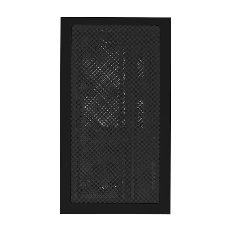 Case per PC GIGABYTE C201 PANORAMIC – Mid Tower, m-ATX, supporto radiatore 360 mm, 3 ventole preinstallate, USB 3.0, supporto RGB Fusion