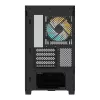 Case per PC GIGABYTE C201 PANORAMIC – Mid Tower, m-ATX, supporto radiatore 360 mm, 3 ventole preinstallate, USB 3.0, supporto RGB Fusion