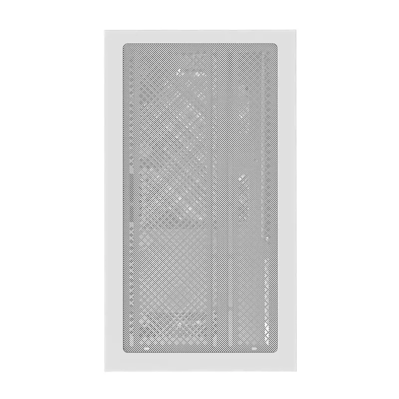 Case per PC GIGABYTE C201 PANORAMIC ICE – Mid Tower, m-ATX, supporto radiatore 360 mm, 3 ventole preinstallate, USB 3.0, supporto RGB Fusion