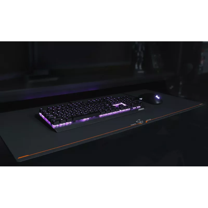 Tappetino per mouse da gaming GIGABYTE AMP900 nero, arancione
