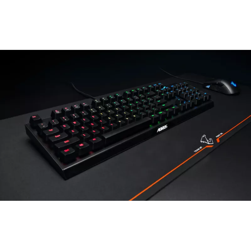 Tappetino per mouse da gaming GIGABYTE AMP900 nero, arancione